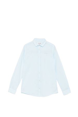 camicia in cotone azzurro SAINT BARTH KIDS | LCM000200165L